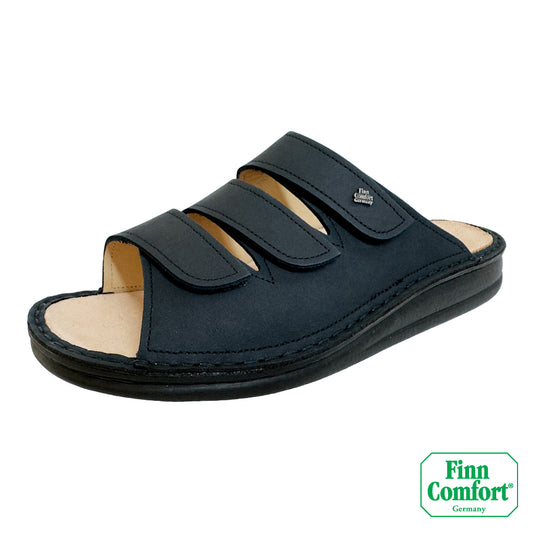 FinnComfort德國芬恩健康鞋 KORFU 1508 深藍 046046 Classic 拖鞋 涼拖鞋 基本款(男/女)