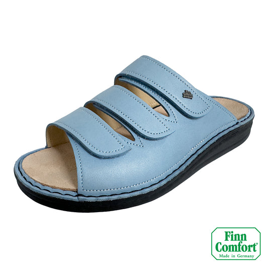 FinnComfort德國芬恩健康鞋 KORFU 1508 冰霧藍 604241 Classic 拖鞋 涼拖鞋 基本款(女)