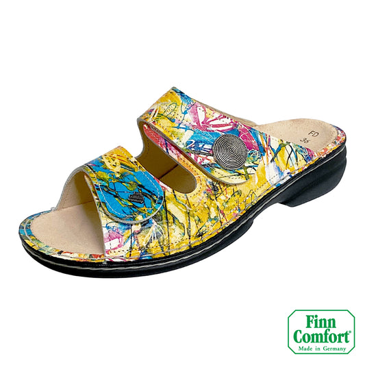 FinnComfort德國芬恩健康鞋 SANSIBAR 2550 日曬黃 762010 Classic 拖鞋 涼拖鞋 基本款(女)