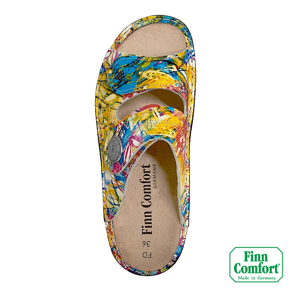 FinnComfort德國芬恩健康鞋 SANSIBAR 2550 日曬黃 762010 Classic 涼拖鞋 休閒鞋 基本款(女)