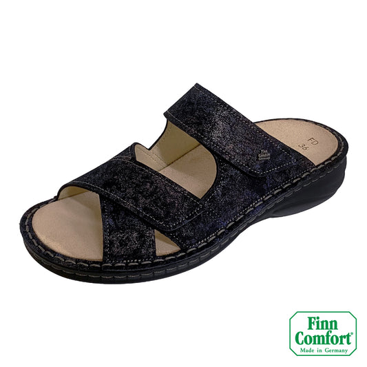 FinnComfort德國芬恩健康鞋 MELROSE 2622 孔雀藍 739010 Classic-Soft 拖鞋 涼拖鞋 基本款(女)