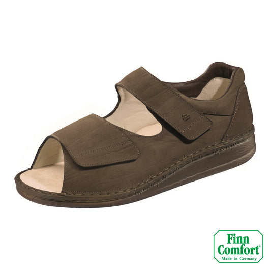 FinnComfort德國芬恩健康鞋 96200 煙草 039014 Prevention 敏感腳 扁平足鞋 糖尿病鞋 拇趾外翻 長短腳可調整 涼鞋(男/女) 涼拖鞋 調整費用另計