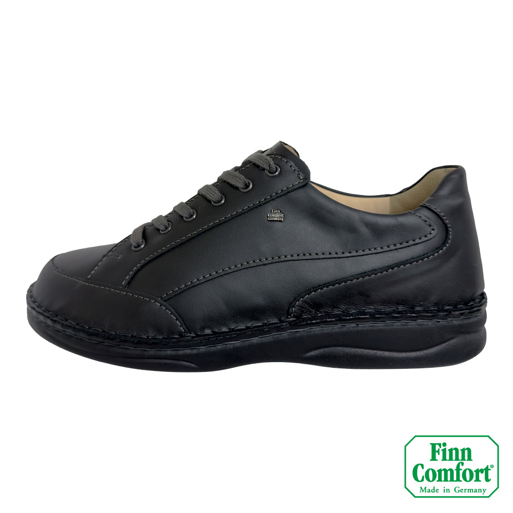 FinnComfort德國芬恩健康鞋 FALKLAND 1116 黑 615099 Classic-Sport 繫帶鞋 休閒鞋 運動鞋 基本款(男)