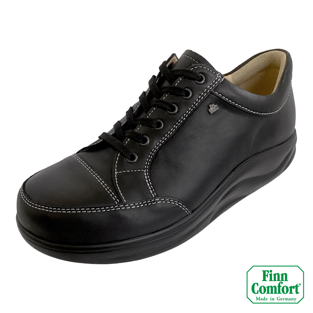 FinnComfort德國芬恩健康鞋 HUELVA 1167 黑色 615099 Finnamic 健走鞋 高足弓(男)