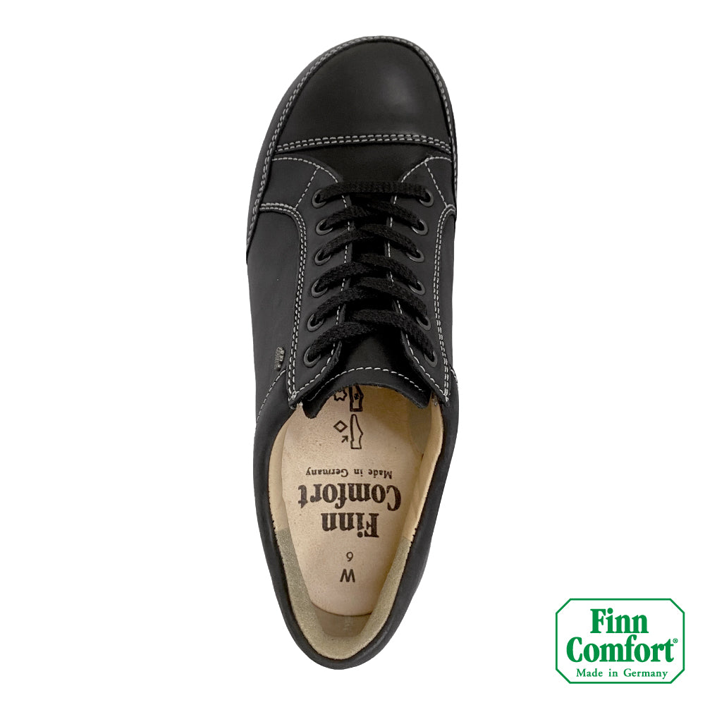 FinnComfort德國芬恩健康鞋 HUELVA 1167 黑色 615099 Finnamic 健走鞋 高足弓(男)