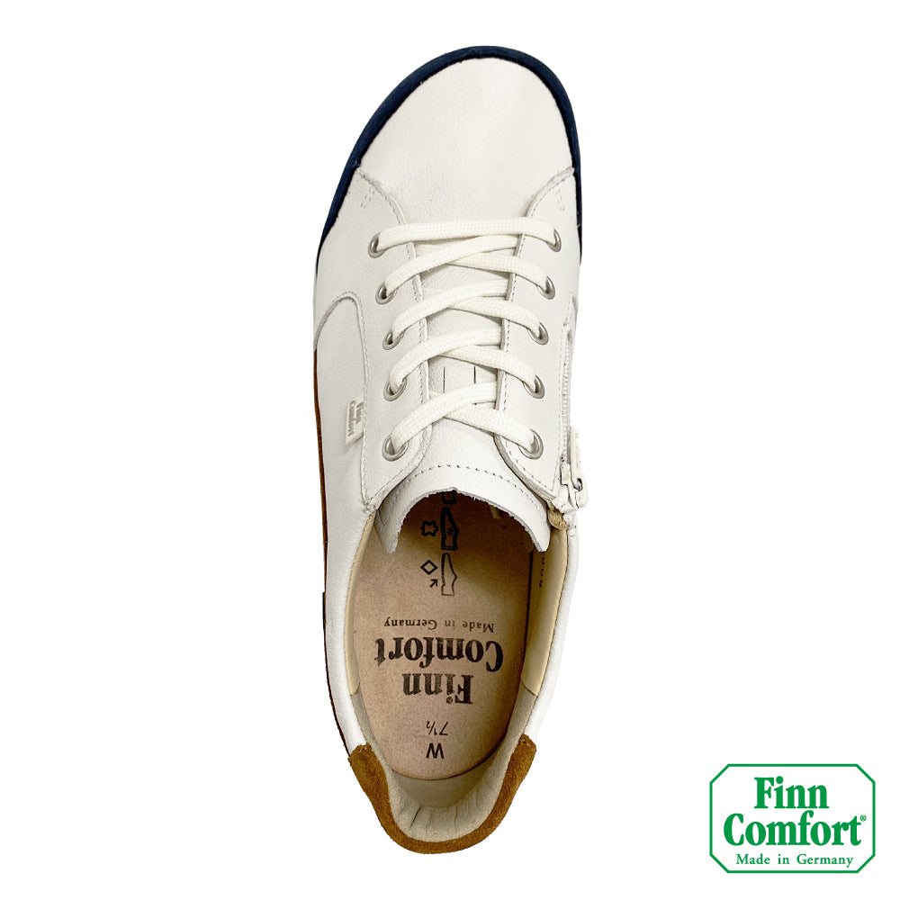 FinnComfort德國芬恩健康鞋 HUARAZ 1174 海藍白 902765 Finnamic 健走鞋 扁平足 高足弓 流行款(男)