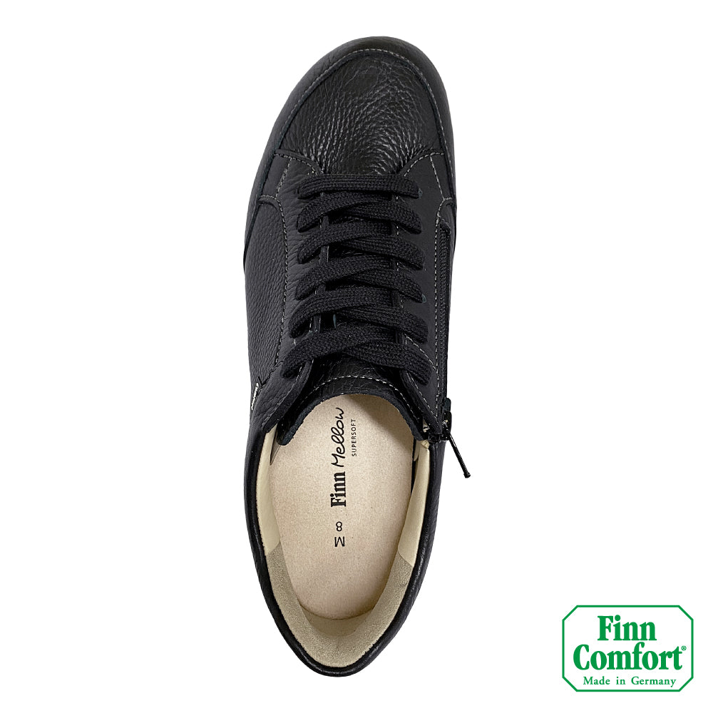 FinnComfort德國芬恩健康鞋 CANVEY 1322 黑 650099 FinnMellow 休閒鞋 基本款 足底疼痛點(男)