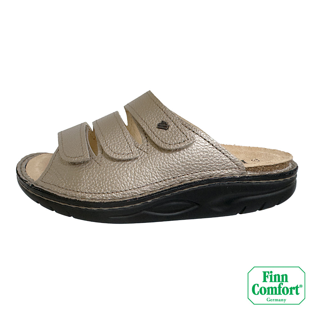 FinnComfort德國芬恩健康鞋 ARIZONA 1575 香檳金 121150 Finnamic 拖鞋 拖鞋 健走鞋 扁平足 高足弓 拇趾外翻 涼拖鞋(女)