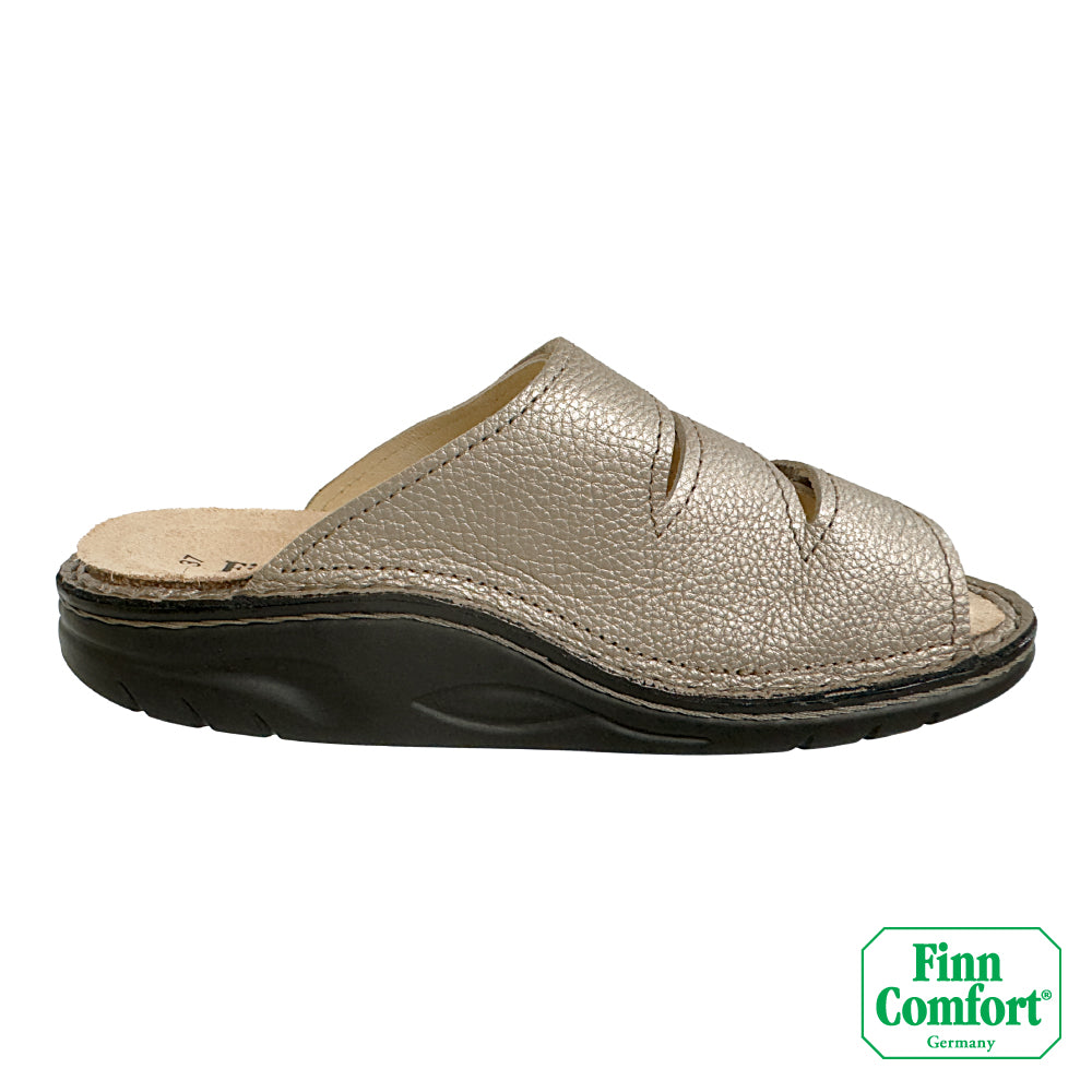 FinnComfort德國芬恩健康鞋 ARIZONA 1575 香檳金 121150 Finnamic 拖鞋 拖鞋 健走鞋 扁平足 高足弓 拇趾外翻 涼拖鞋(女)