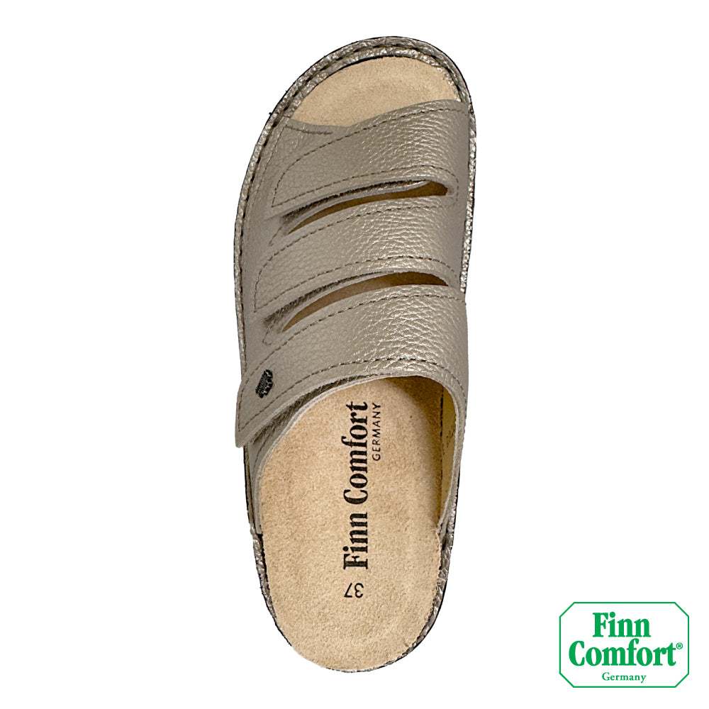 FinnComfort德國芬恩健康鞋 ARIZONA 1575 香檳金 121150 Finnamic 拖鞋 拖鞋 健走鞋 扁平足 高足弓 拇趾外翻 涼拖鞋(女)