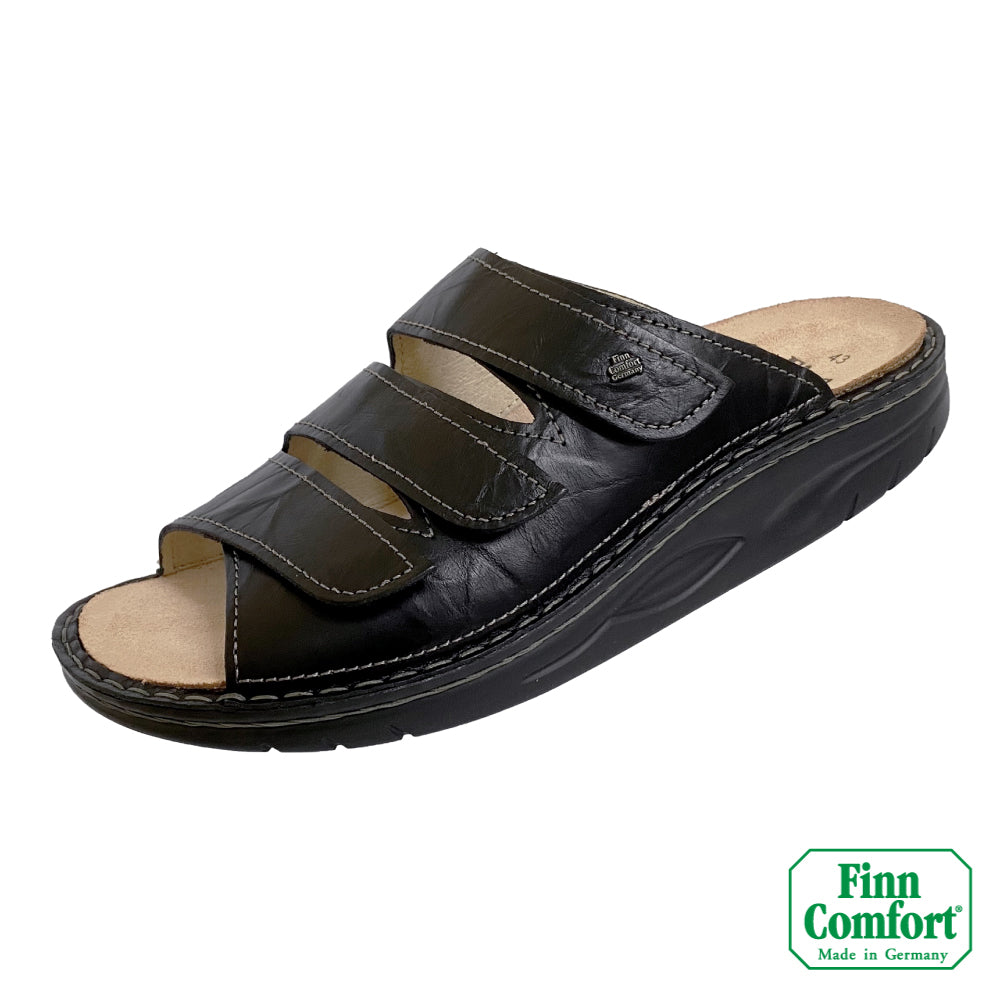 FinnComfort德國芬恩健康鞋 ANDROS 1575 黑色 345099 Finnamic 拖鞋 健走鞋 扁平足 高足弓 拇趾外翻 涼拖鞋(男/女)
