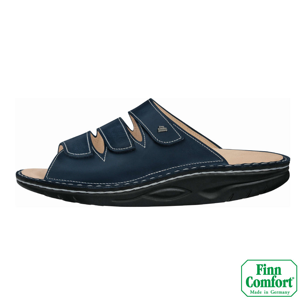 FinnComfort德國芬恩健康鞋 ANDROS 1575 磚藍 423041 Finnamic 拖鞋 健走鞋 扁平足 高足弓 拇趾外翻 涼拖鞋(女)