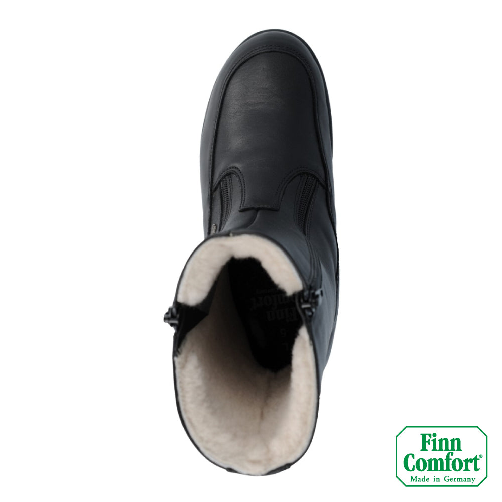 FinnComfort德國芬恩健康鞋 MINSK 2175 黑色 014099 Classic 中筒靴 靴子 休閒鞋 基本款(女)