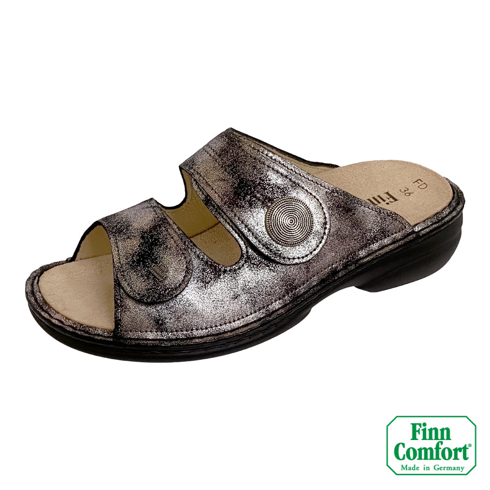 FinnComfort德國芬恩健康鞋 SANSIBAR 2550 玫瑰銀 785108 Classic 拖鞋 涼拖鞋 基本款(女)