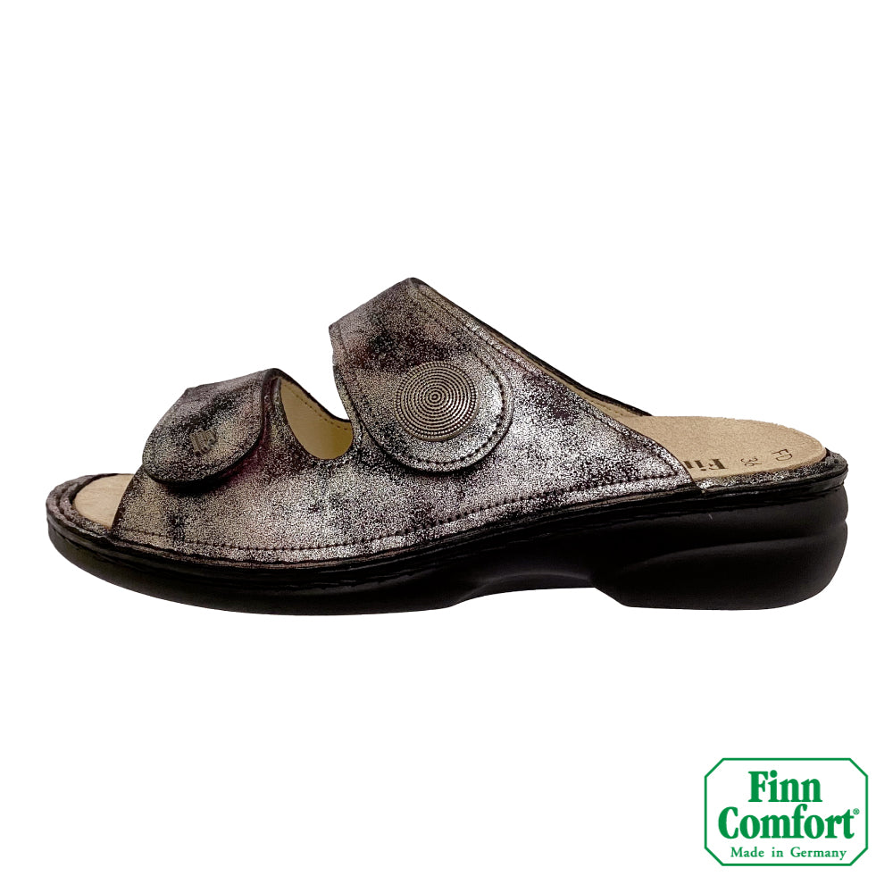 FinnComfort德國芬恩健康鞋 SANSIBAR 2550 玫瑰銀 785108 Classic 拖鞋 涼拖鞋 基本款(女)