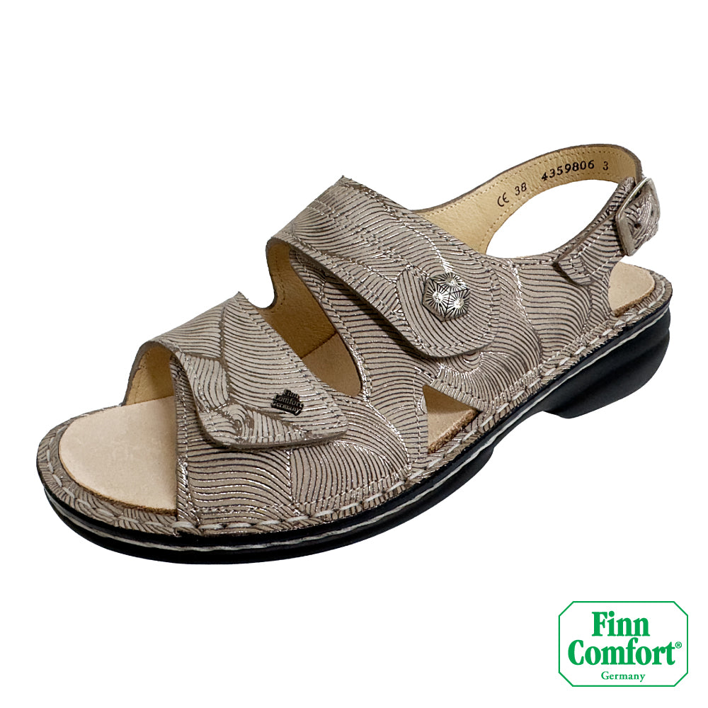 FinnComfort德國芬恩健康鞋 MILOS 2560 沙色 642051 Classic 涼鞋 涼拖鞋 基本款(女)