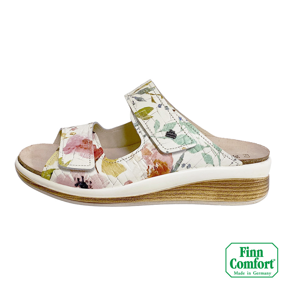 FinnComfort德國芬恩健康鞋 MORELIA 2633 夏日小花 800057 Classic 拖鞋 涼拖鞋 基本款(女)