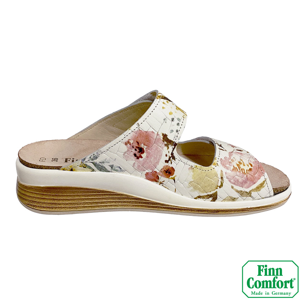 FinnComfort德國芬恩健康鞋 MORELIA 2633 夏日小花 800057 Classic 拖鞋 涼拖鞋 基本款(女)