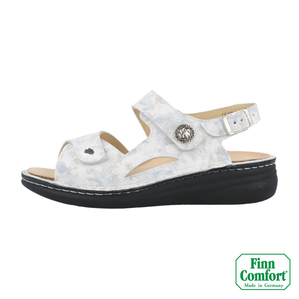 FinnComfort德國芬恩健康鞋 BARBUDA 2641 寧靜藍 764485 FinnMellow 涼鞋 涼拖鞋 基本款 足底疼痛點 足底筋膜炎(女)