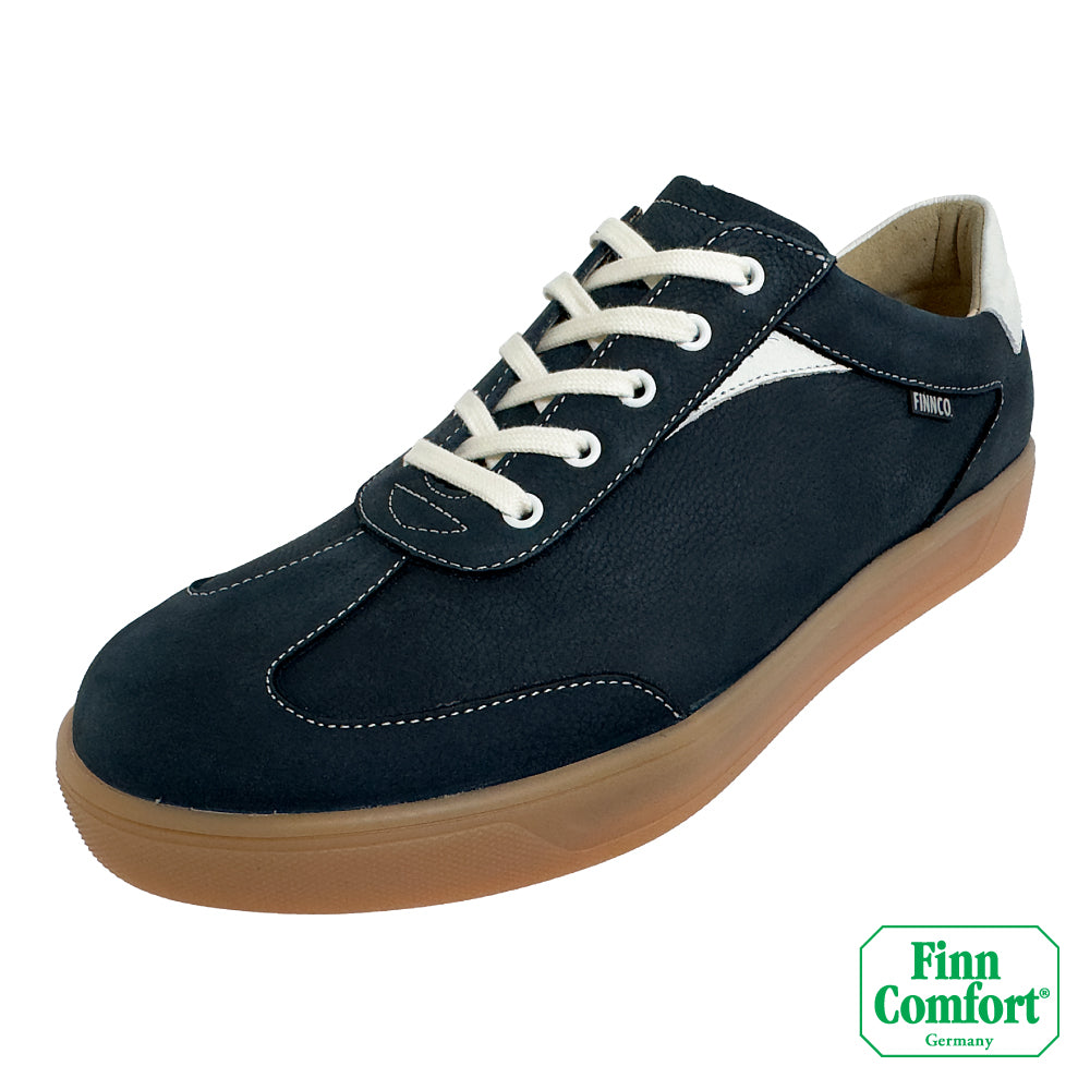 FinnComfort德國芬恩健康鞋 INTERLAGOS 2791 深海藍 902931 Classic 繫帶鞋 休閒鞋 基本款(男)