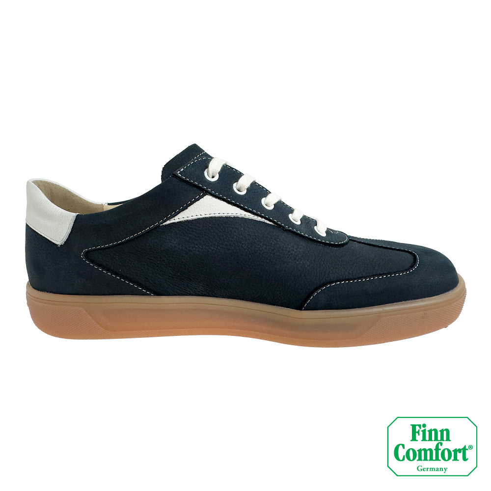FinnComfort德國芬恩健康鞋 INTERLAGOS 2791 深海藍 902931 Classic 繫帶鞋 休閒鞋 基本款(男)