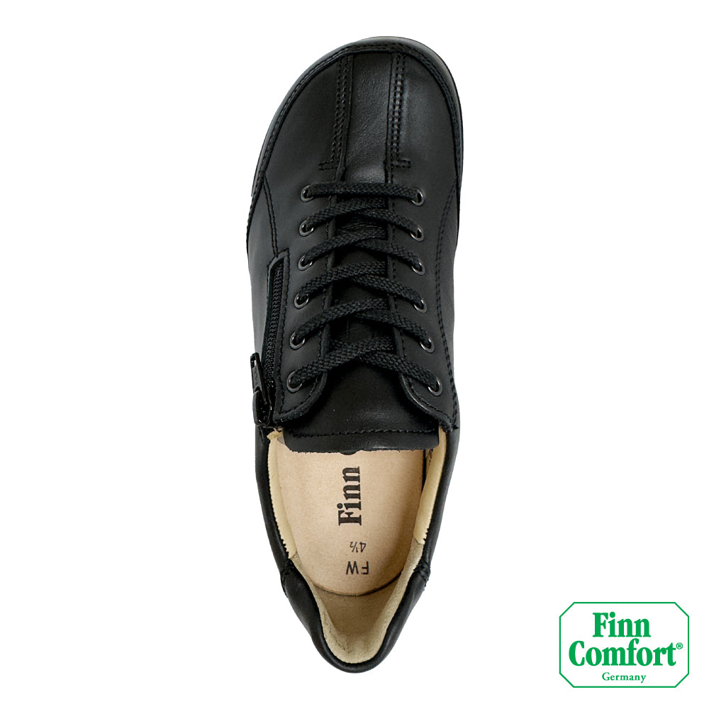 FinnComfort德國芬恩健康鞋 OTARU 2913 黑 001099 Finnamic 繫帶鞋 側拉鍊 健走鞋 扁平足 高足弓 流行款(男/女)