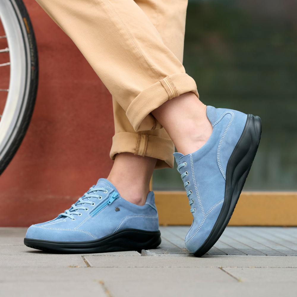 FinnComfort德國芬恩健康鞋 OTARU 2913 天藍 007241 Finnamic 健走鞋 扁平足 高足弓(女)