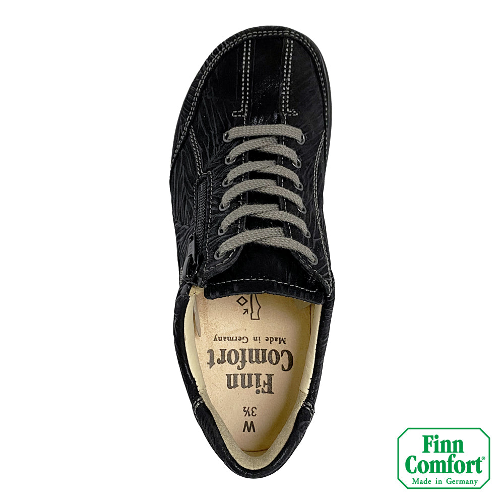 FinnComfort德國芬恩健康鞋 OTARU 2913 石墨黑 713144 Finnamic 健走鞋 扁平足 高足弓 流行款(女)