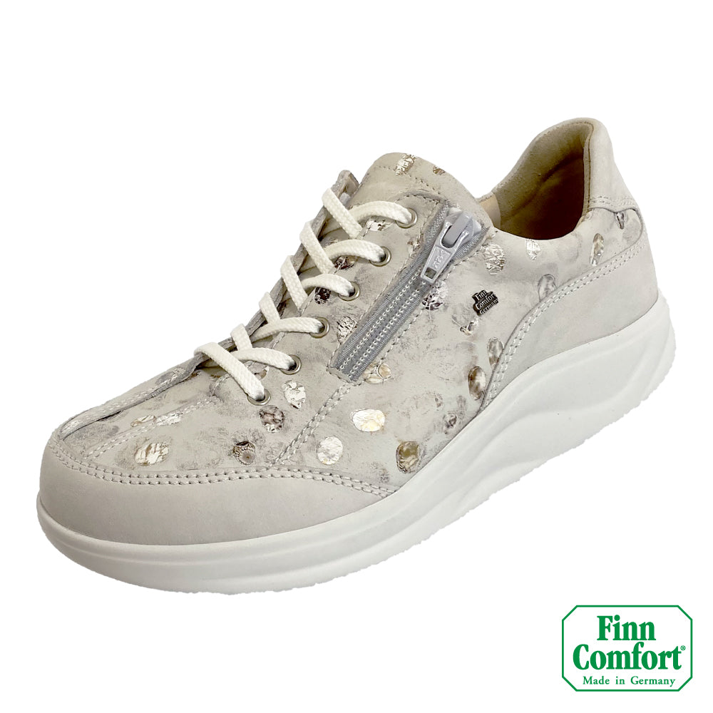 FinnComfort德國芬恩健康鞋 OTARU 2913 白銀 902095 Finnamic 健走鞋 高足弓 流行款(女)