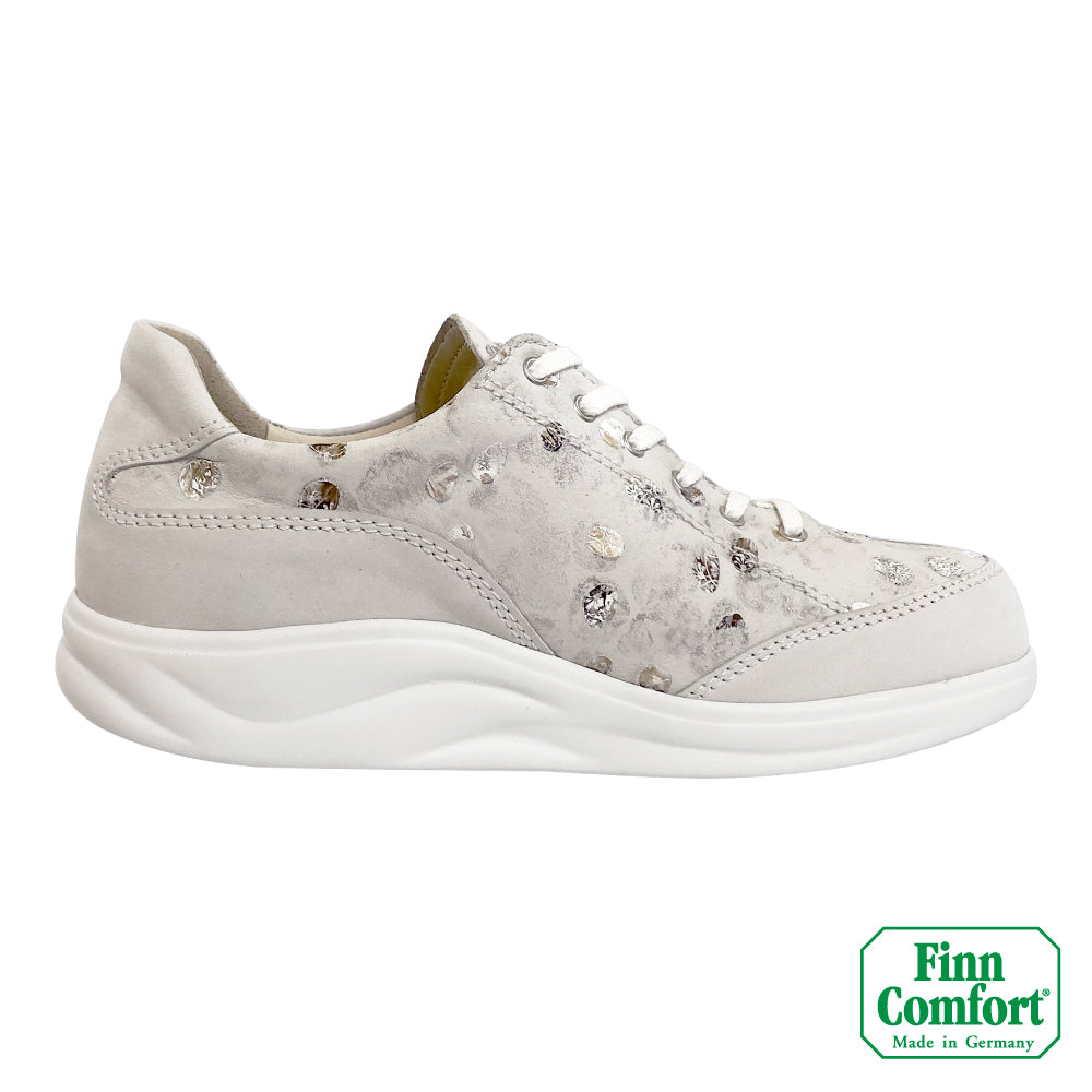 FinnComfort德國芬恩健康鞋 OTARU 2913 白銀 902095 Finnamic 健走鞋 高足弓 流行款(女)
