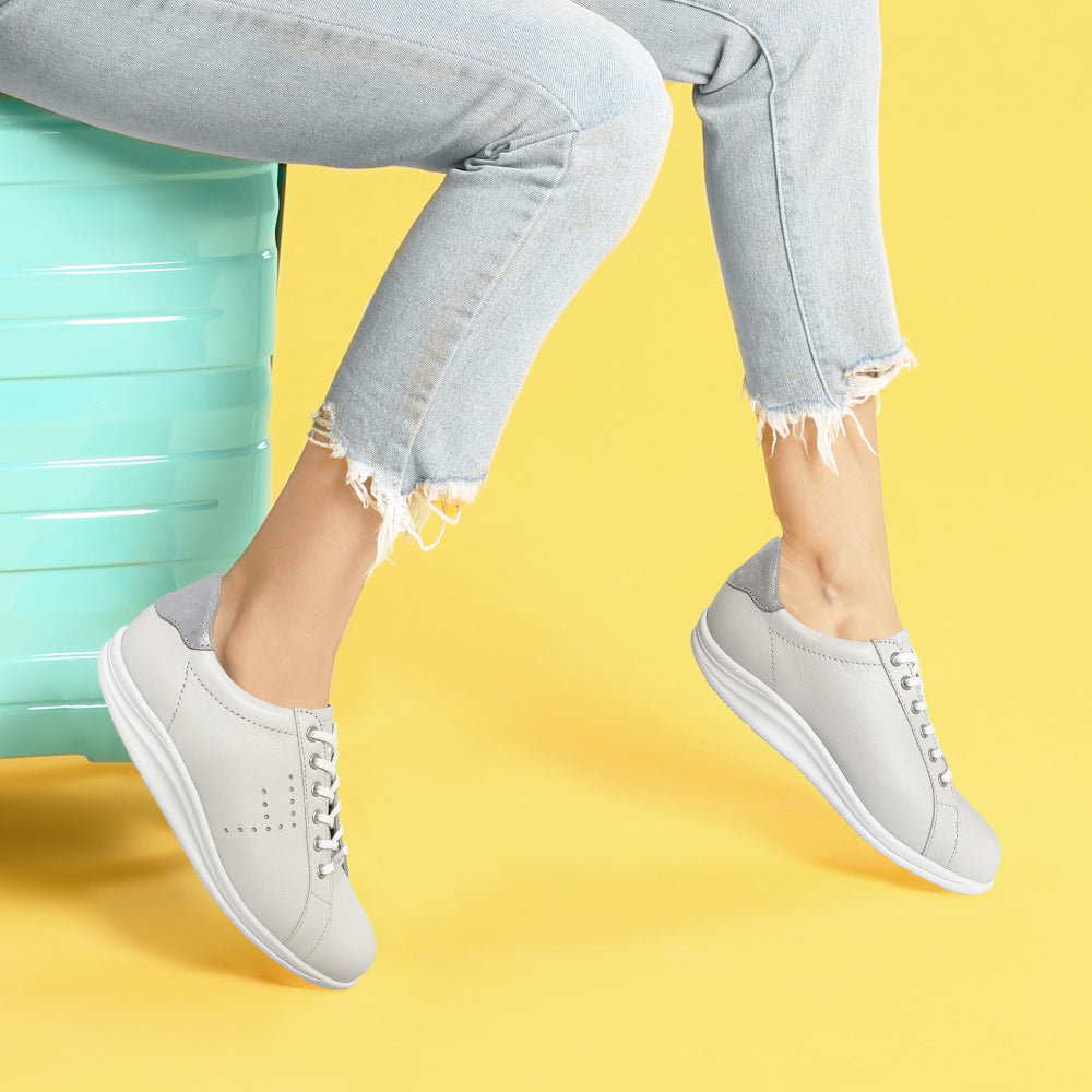 FinnComfort德國芬恩健康鞋 TOKYO 2959 乳白色 902732 Finnamic 健走鞋 扁平足 高足弓 流行款(女)