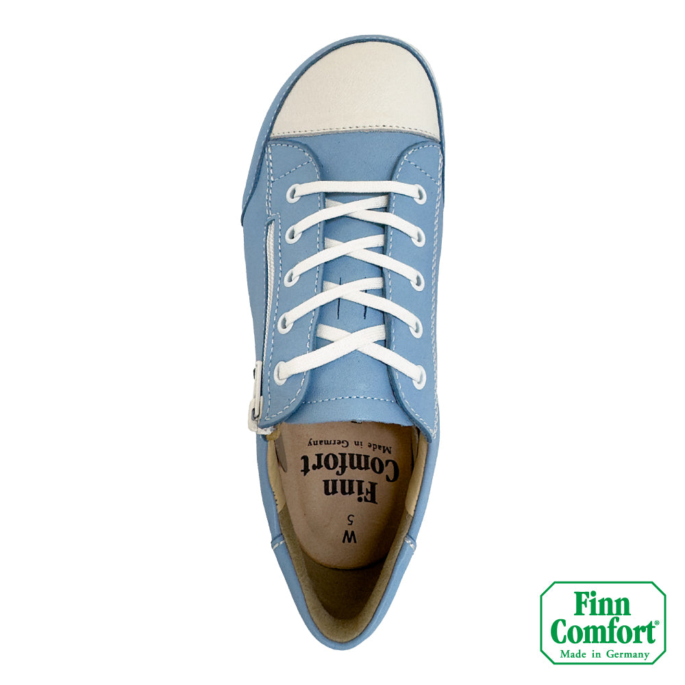 FinnComfort德國芬恩健康鞋 HACHIOUJI 2974 微風藍 902914 Finnamic 繫帶鞋 側拉鍊 健走鞋 扁平足 高足弓 流行款(女)