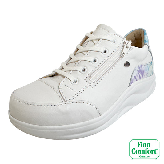 FinnComfort德國芬恩健康鞋 HACHIOUJI 2974 浪花白 903056 Finnamic 繫帶鞋 側拉鍊 健走鞋 扁平足 高足弓 流行款(女)
