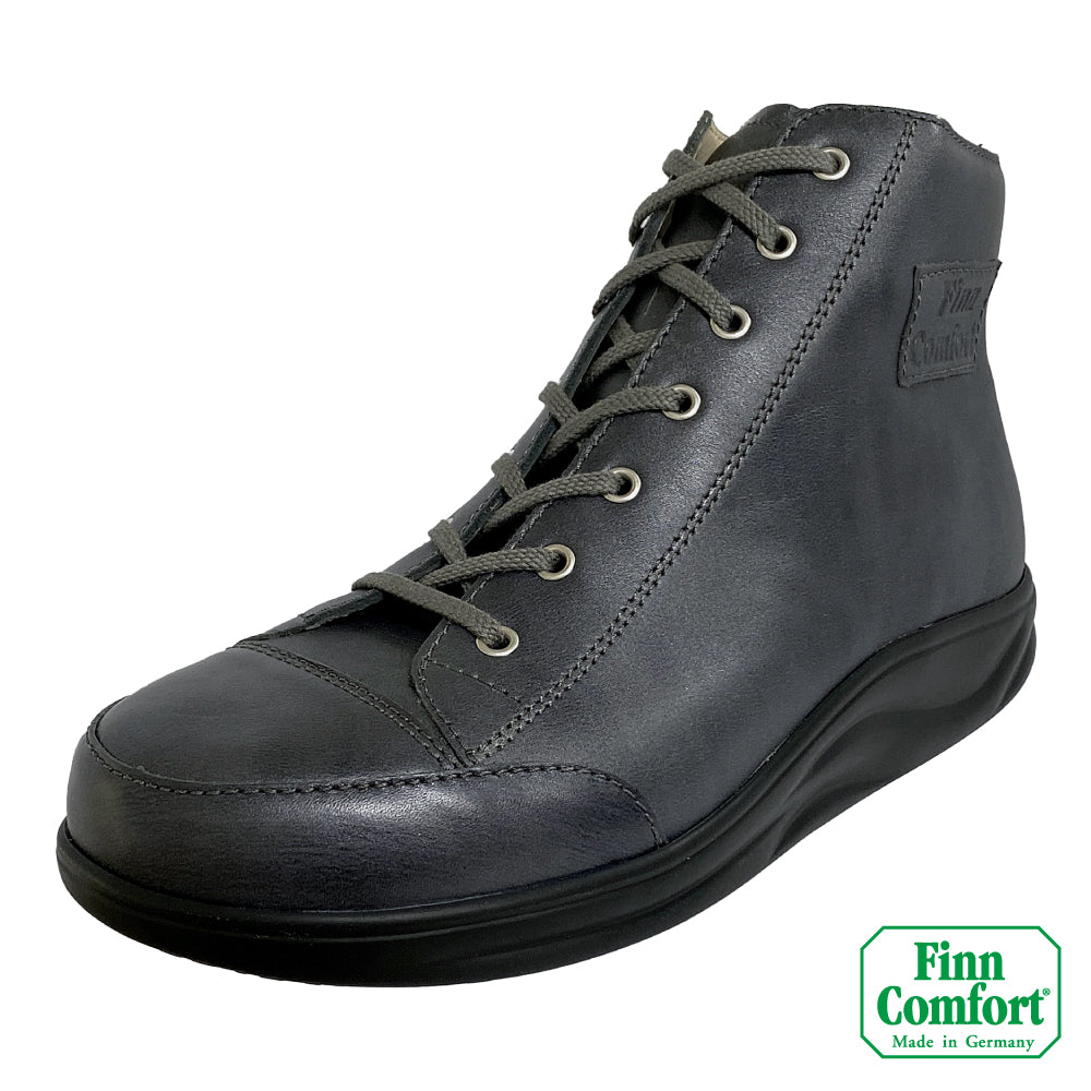 FinnComfort德國芬恩健康鞋 HOLTEN 2991 銀河灰 803168 Finnamic 健走鞋 扁平足 高足弓 中筒鞋 流行款(男)