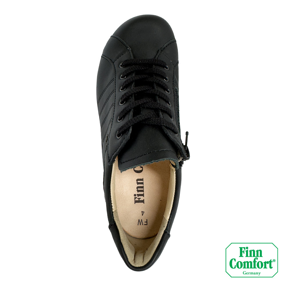 FinnComfort德國芬恩健康鞋 OIRASE 2995 黑 001099 Finnamic 繫帶鞋 健走鞋 扁平足 高足弓 拇趾外翻 流行款(女)