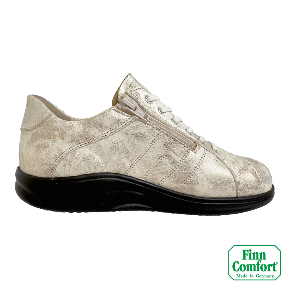 FinnComfort德國芬恩健康鞋 OIRASE 2995 鉑金沙 818222 Finnamic 繫帶鞋 健走鞋 扁平足 高足弓 拇趾外翻 流行款(女)
