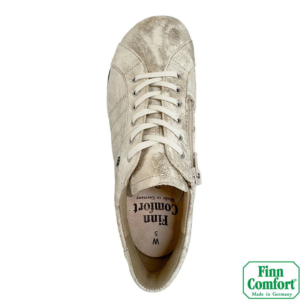 FinnComfort德國芬恩健康鞋 OIRASE 2995 鉑金沙 818222 Finnamic 繫帶鞋 健走鞋 扁平足 高足弓 拇趾外翻 流行款(女)