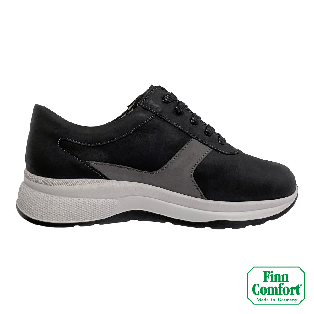 FinnComfort德國芬恩健康鞋 97312 沉穩黑 901757 Prevention 敏感腳 扁平足鞋 糖尿病鞋 長短腳可調整(男/女) 調整費用另計