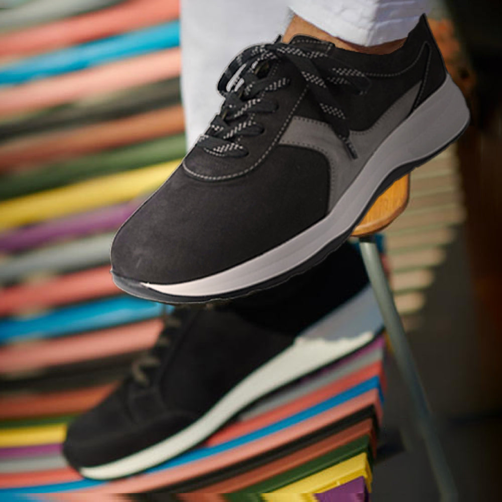 FinnComfort德國芬恩健康鞋 97312 沉穩黑 901757 Prevention 敏感腳 扁平足鞋 糖尿病鞋 長短腳可調整(男/女) 調整費用另計