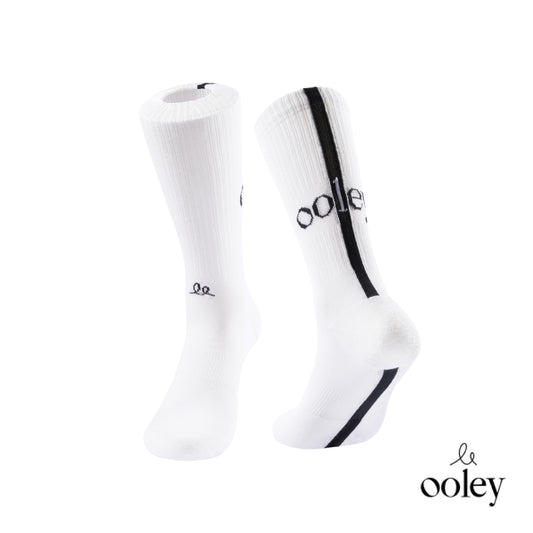 FinnComfort德國芬恩健康鞋 Ooley STRIPE 白色 White 中筒襪 長襪 襪子 襪品 運動襪 棉襪 德國進口襪 S/M/L